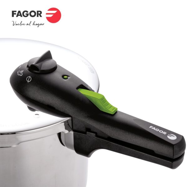 Fagor Rapid Xpress olla a presión súper rápida, fabricada en acero inoxidable 18/10 - Imagen 5